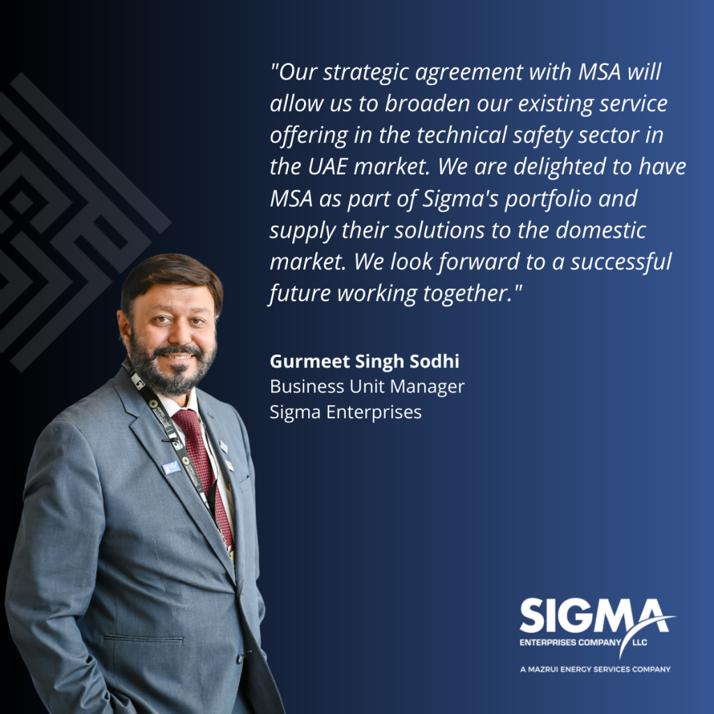 Gurmeet Singh Sodhi, Sigma Enterprises Business Unit Manager